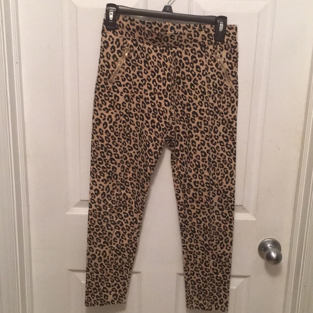 Cheetah Print Jeggings